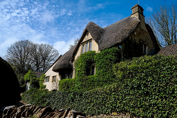 The Street view of Castle Combe, Cotswolds